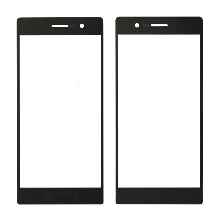 10 PCS Front Screen Outer Glass Lens for Huawei Ascend P7