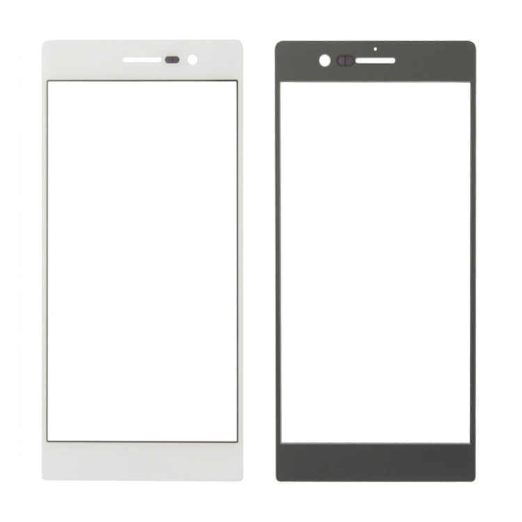 10 PCS Front Screen Outer Glass Lens for Huawei Ascend P7