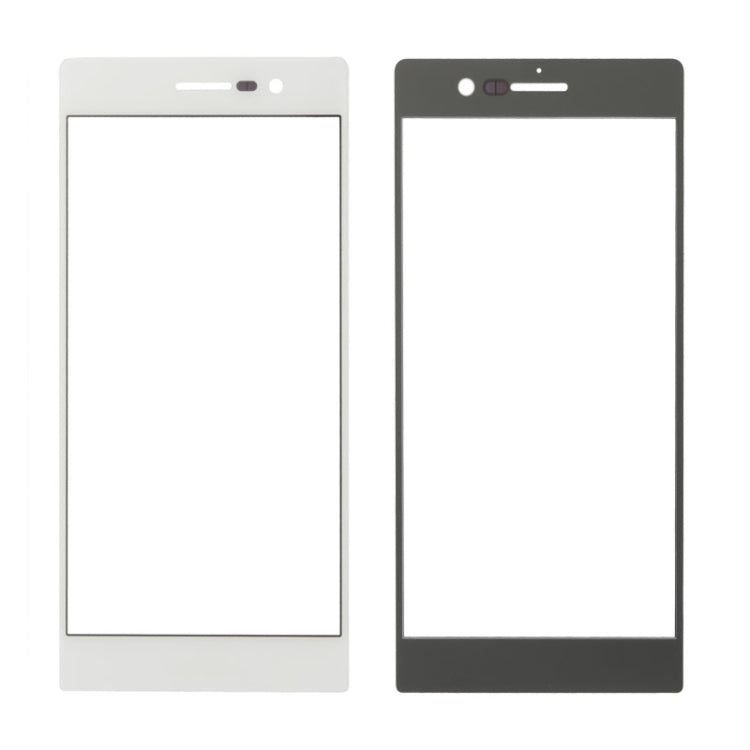 10 PCS Front Screen Outer Glass Lens for Huawei Ascend P7