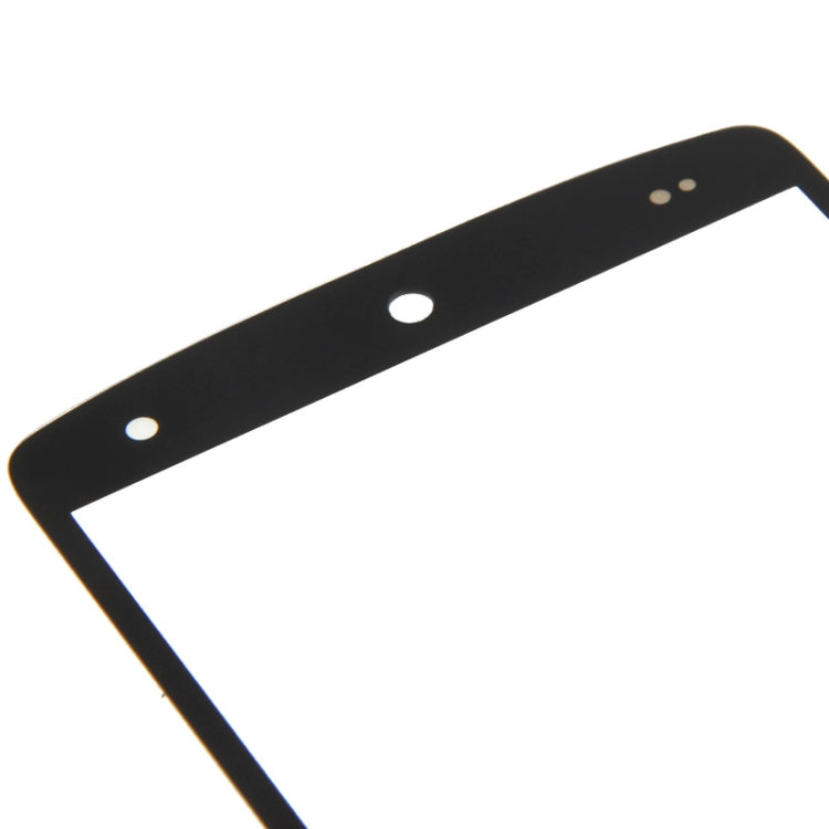 High Quality Front Screen Outer Glass Lens for LG Nexus 5 / D820 / D821(Black)