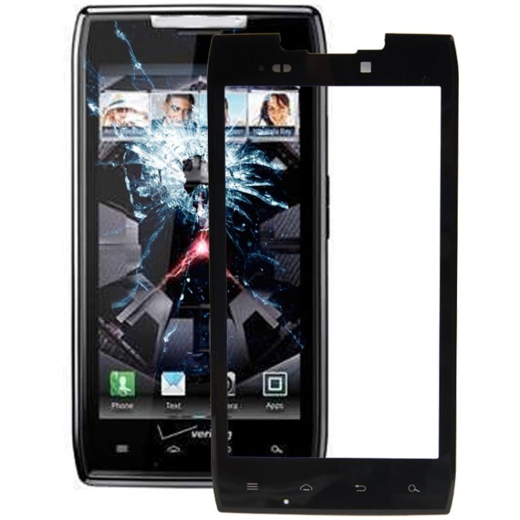 Motorola XT910 Original Front Screen Outer Glass Lens(Black)