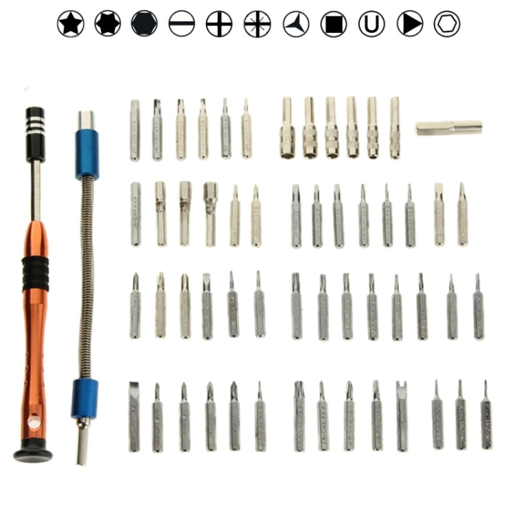 58 in 1 Precision Magnetized Screwdrivers with Flexible Extension for Electronics Repair