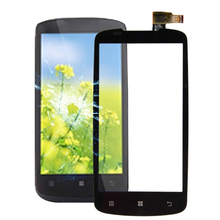 High Quality Touch Panel Digitizer  Part for Lenovo A630(Black)