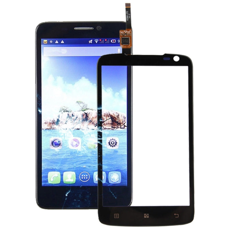 High Quality Touch Panel Digitizer  Part for Lenovo S820(Black)