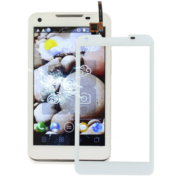 High Quality Touch Panel Digitizer  Part for Lenovo S880(White)