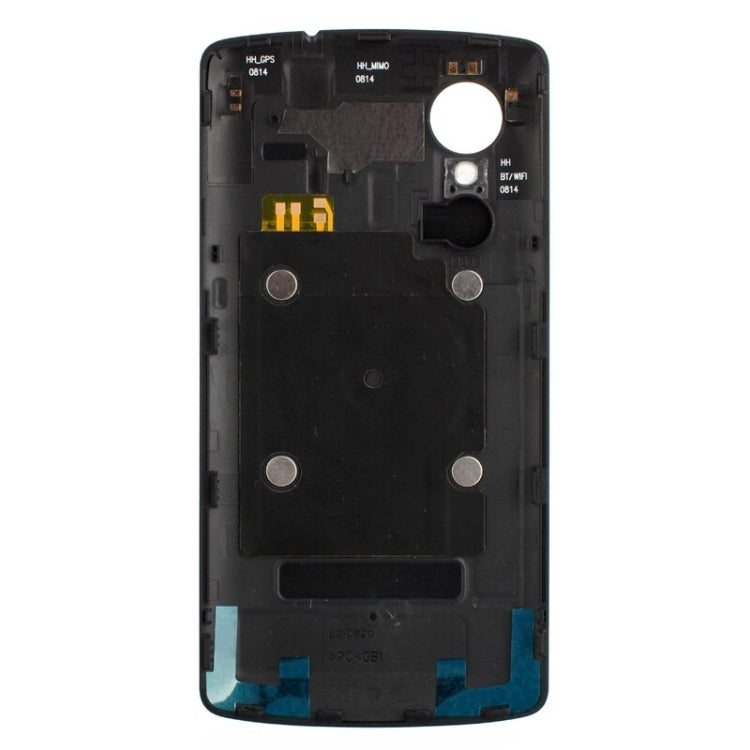 Plastic Battery Cover for Google Nexus 5 / D821(Black)