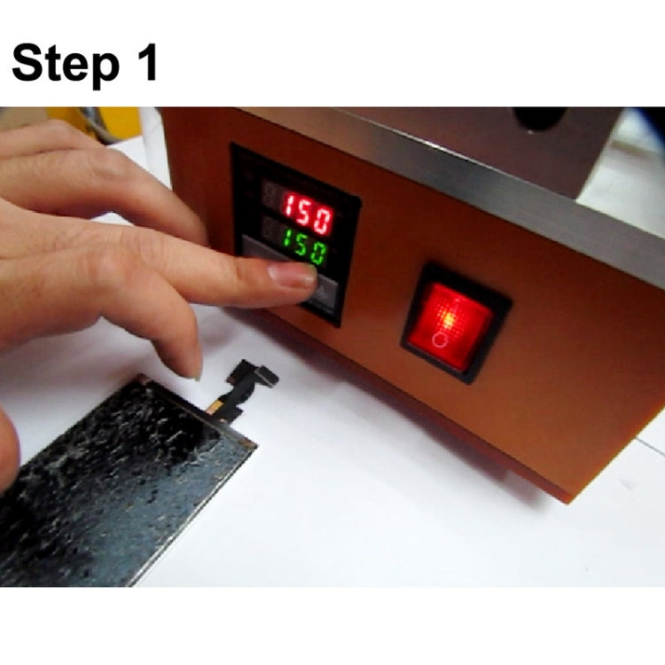 LCD Touch Panel Polarizer LOCA / OCA UV Glue Adhesive Remove Machine / Remover / Clean Device for iPhone4 / 4S / 5, Samsung, HTC, Sony (AC 110V-240V)