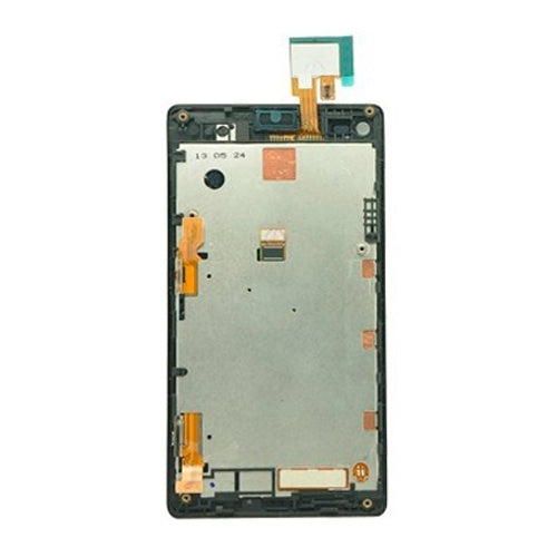 LCD Display + Touch Panel with Frame  for Sony Xperia L / S36h