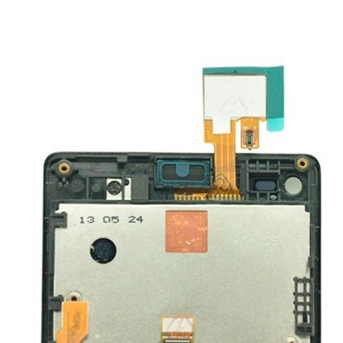 LCD Display + Touch Panel with Frame  for Sony Xperia L / S36h