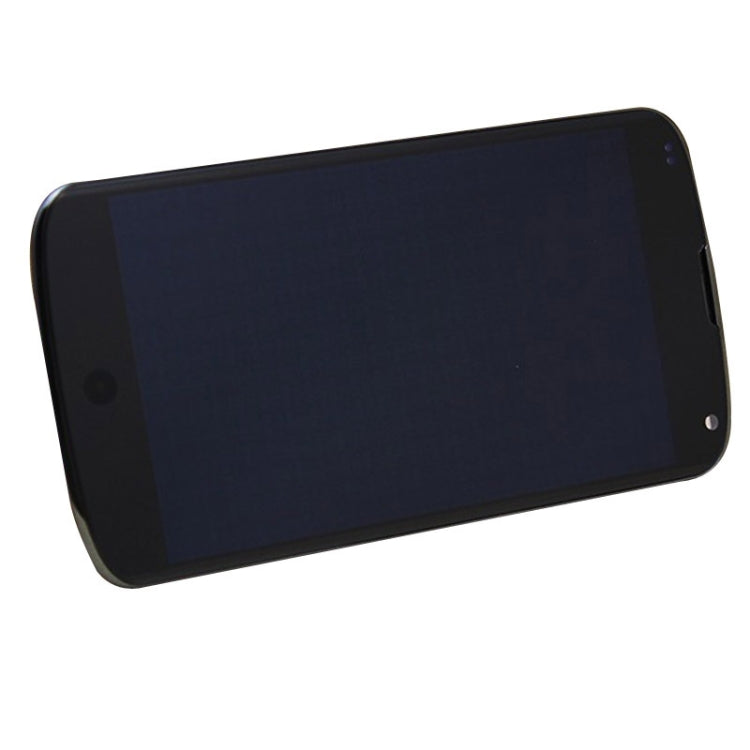 High Quality LCD Display Touch Panel Digitizer + Bezel Frame Assembly for Google Nexus 4 / E960