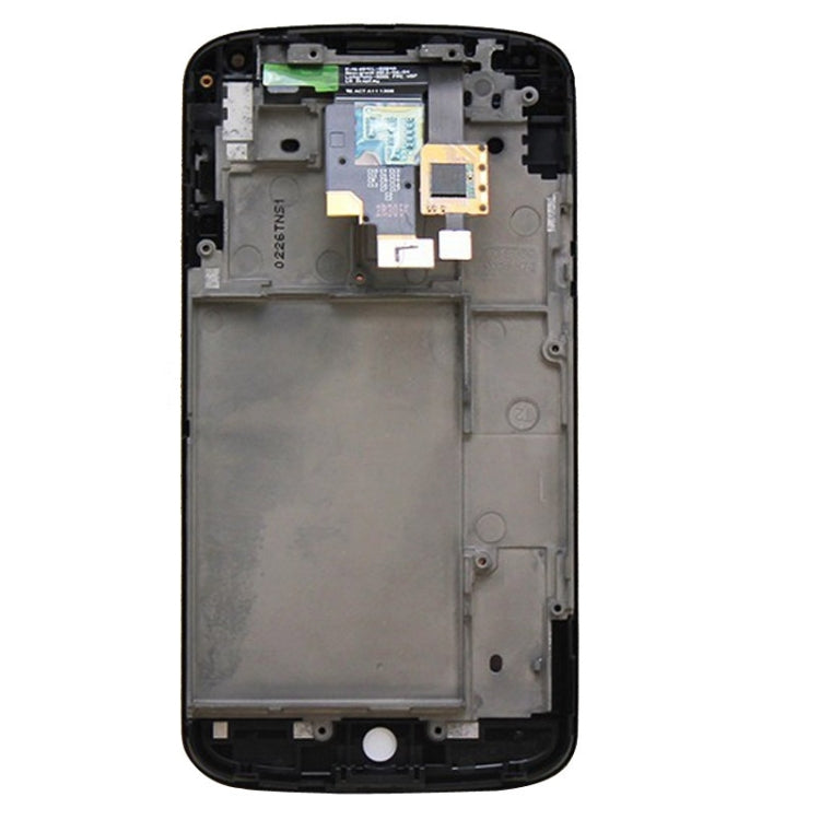 High Quality LCD Display Touch Panel Digitizer + Bezel Frame Assembly for Google Nexus 4 / E960