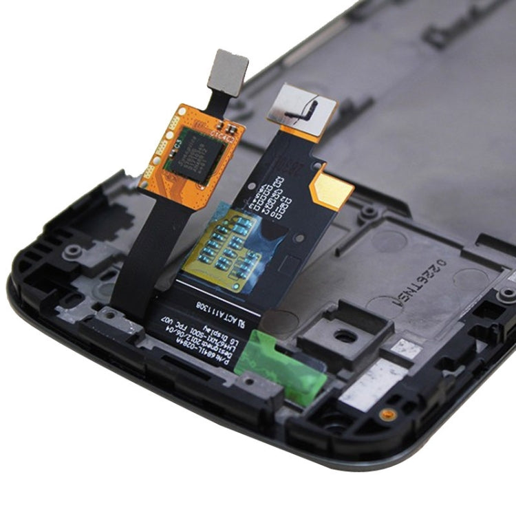 High Quality LCD Display Touch Panel Digitizer + Bezel Frame Assembly for Google Nexus 4 / E960