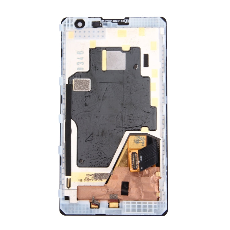 LCD Display + Touch Panel with Frame  for Nokia Lumia 1020(Black)