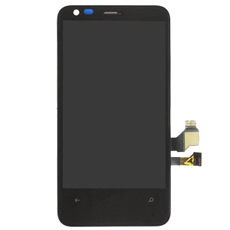 LCD Display + Touch Panel with Frame  for Nokia Lumia 620(Black)