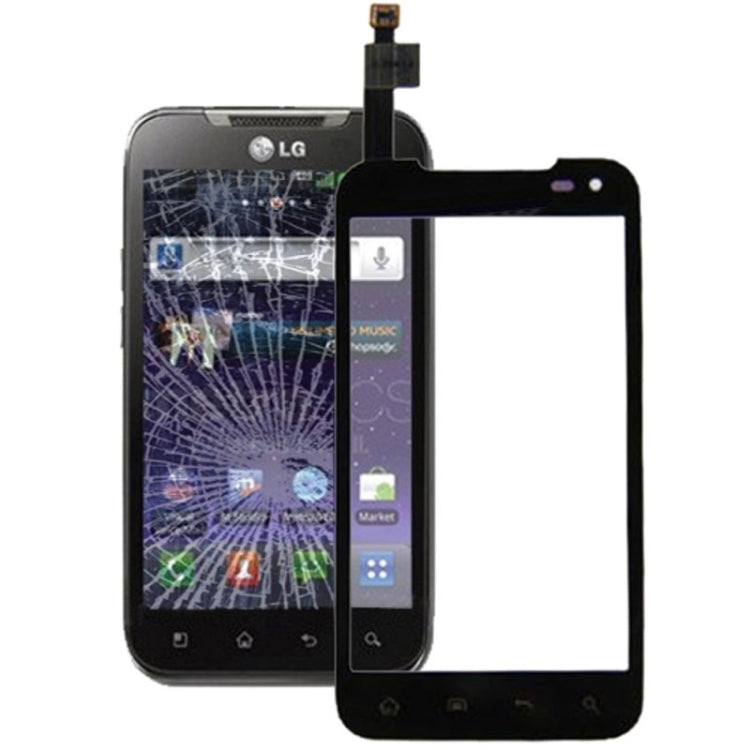 Touch Panel Digitizer Part for LG MS840(Black)