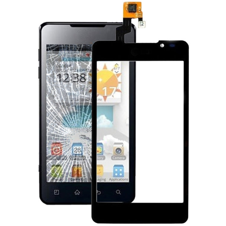 Touch Panel Digitizer Part for LG P720 / Optimus 3D MAX(Black)