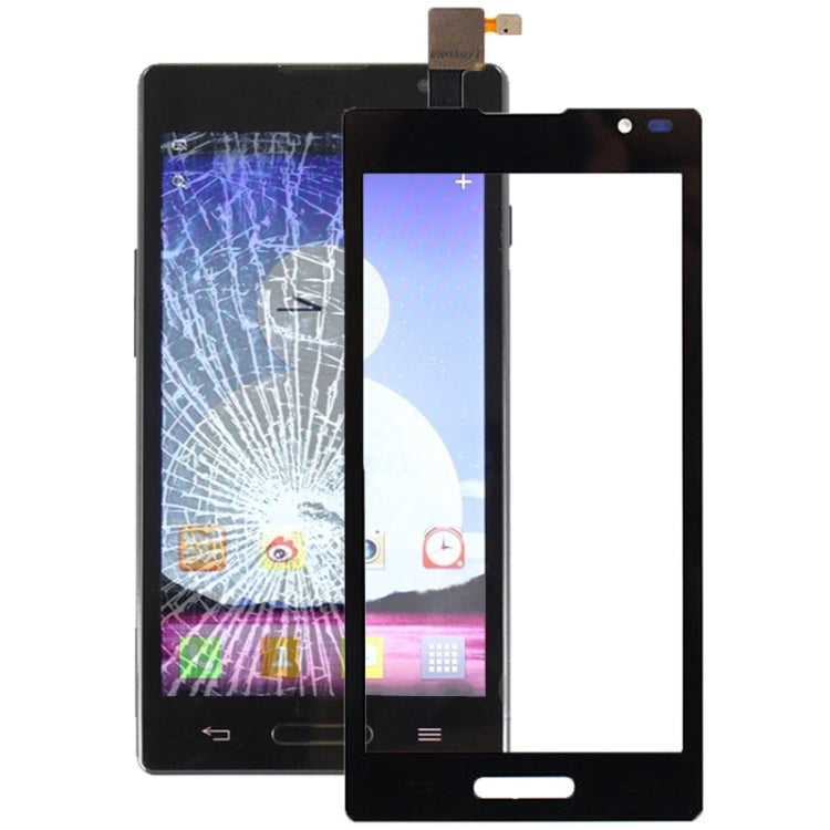 Touch Panel Digitizer Part for LG Optimus L9 / P760 / P765 / P768(Black)