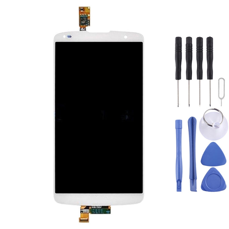 2 in 1 for LG Optimus G Pro 2 / F350 / D838 (Original LCD + Touch Panel) Digitizer Assembly(White)