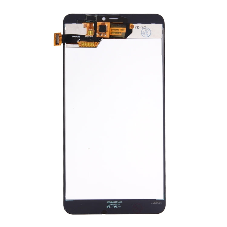 LCD Screen and Digitizer Full Assembly for Microsoft Lumia 640XL (Black)