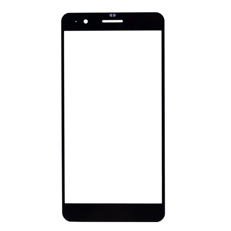 For Huawei Honor 6 Plus  Front Screen Outer Glass Lens(Black)