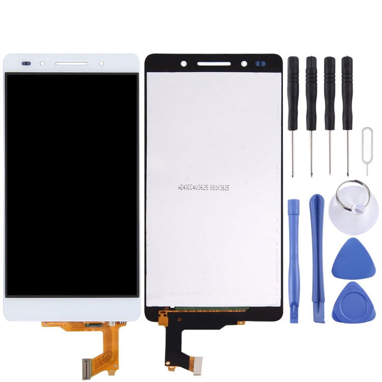 OEM LCD Screen For Huawei Honor 7 with Digitizer Full Assembly(White)