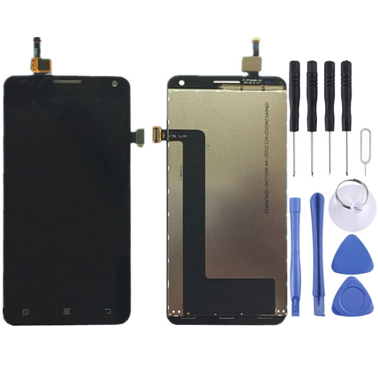 OEM LCD Screen for Lenovo A780e with Digitizer Full Assembly (Black)