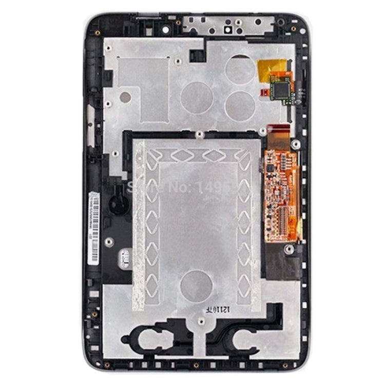 OEM LCD Screen for Lenovo Idea Tab A2107 Digitizer Full Assembly with Frame (Black)