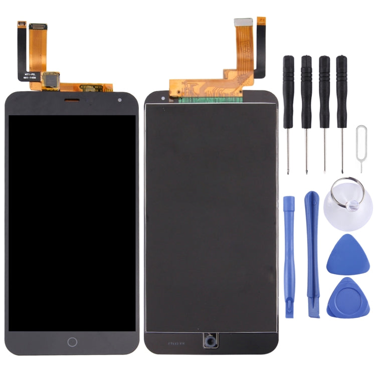 TFT LCD Screen for Meizu M1 Note with Digitizer Full Assembly(Black)