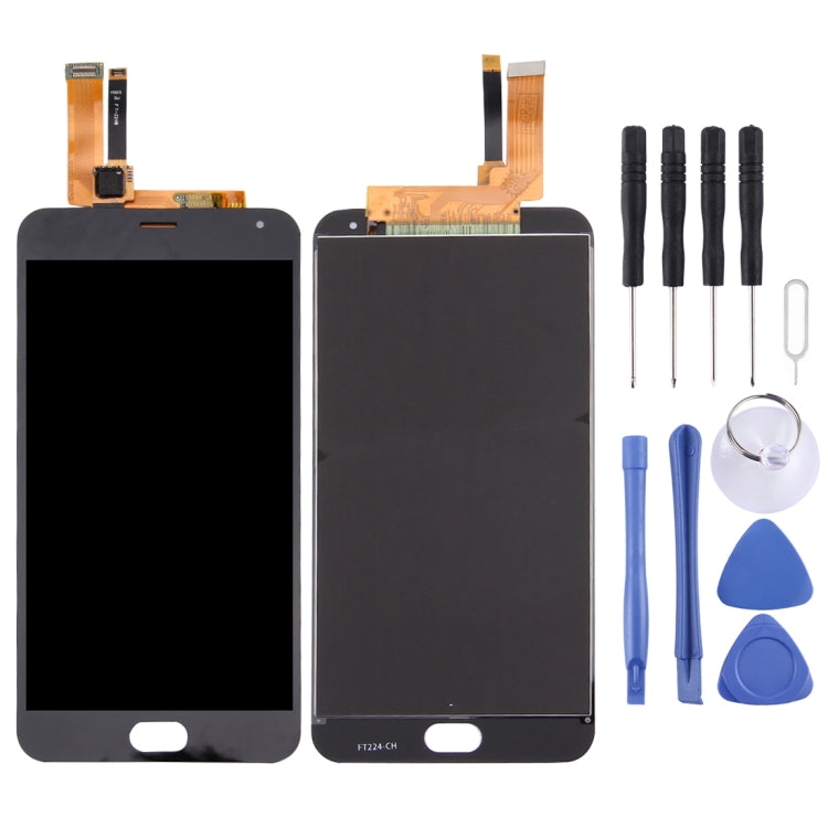 TFT LCD Screen for Meizu M2 Note / Meilan Note 2 with Digitizer Full Assembly(Black)