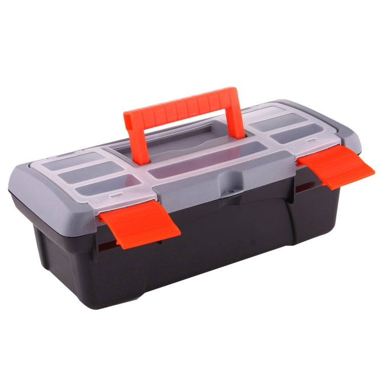 Multifunctional Plastic Tool Box With 2 Layer Compartment (JL-G-526A)(Grey)