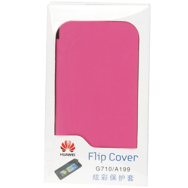 Flip Back Cover /  Leather Case for Huawei Ascend G710 / A199
