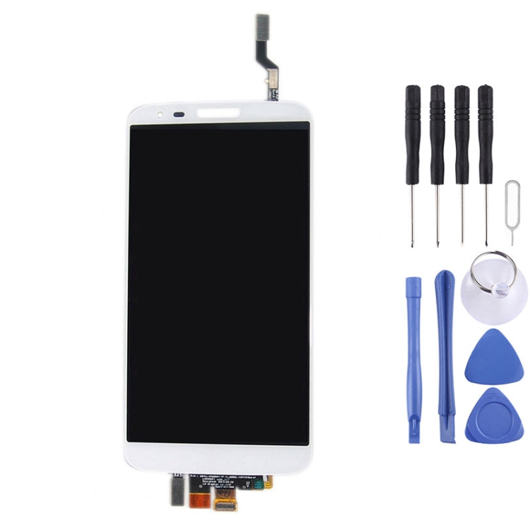 2 in 1 for LG G2 / D800 D801 D803 F320 (Original LCD + Touch Pad) Digitizer Assembly