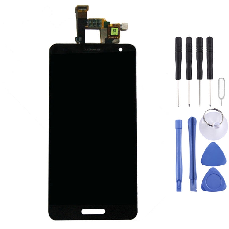 High Quality LCD Screen and Digitizer Full Assembly for LG Optimus GK / F220(Black)