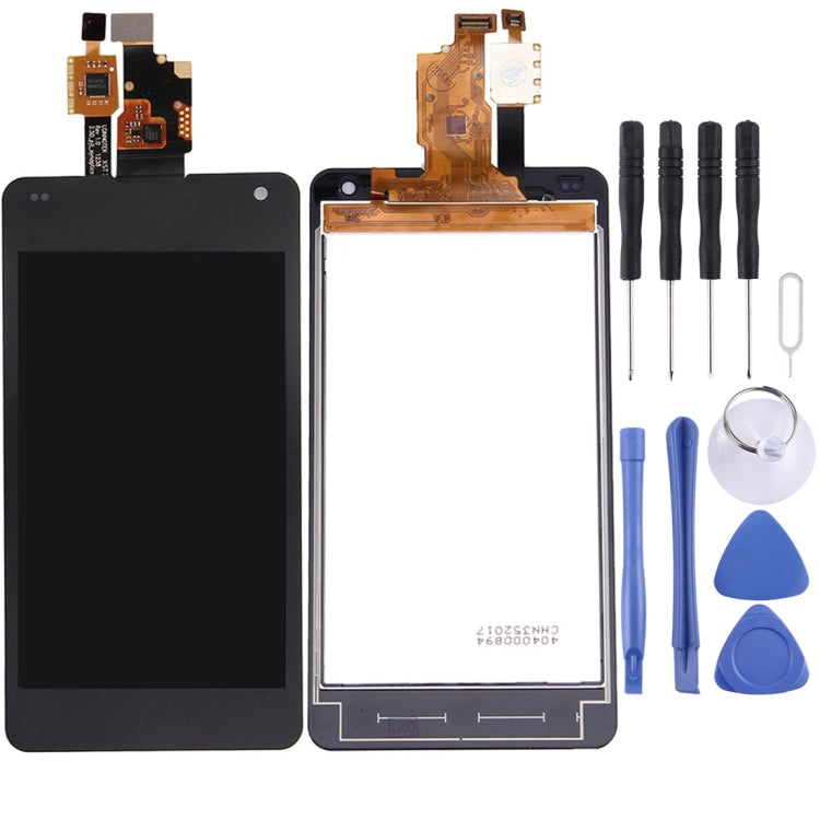 Original LCD Screen and Digitizer Full Assembly for LG Optimus G / E971 / E973 / E975(Black)