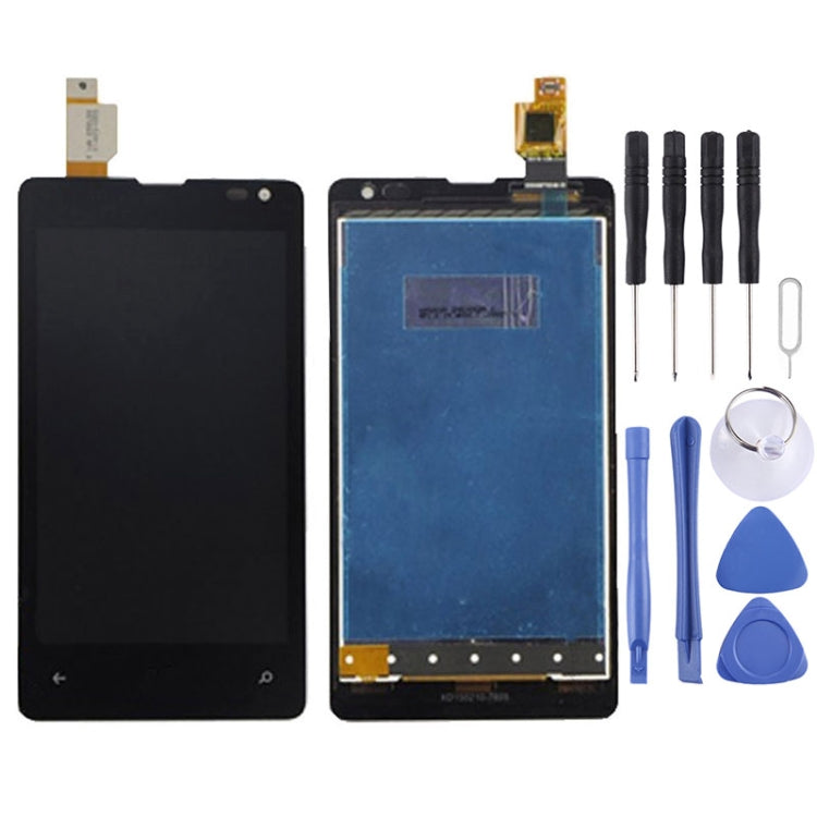 LCD Display + Touch Panel  for Microsoft Lumia 435(Black)