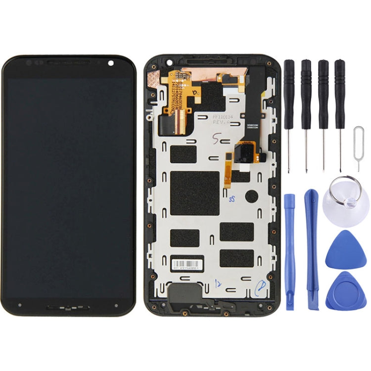 LCD Display + Touch Panel with Frame  for Motorola Moto X (2nd Gen) / XT1092 / XT1096 / XT1097(Black)