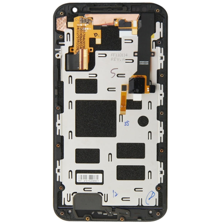 LCD Display + Touch Panel with Frame  for Motorola Moto X (2nd Gen) / XT1092 / XT1096 / XT1097(Black)