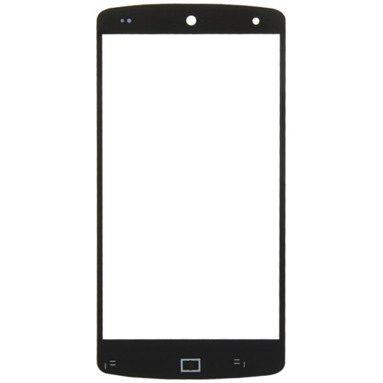 Front Screen Outer Glass Lens  for Google Nexus 5(Black)