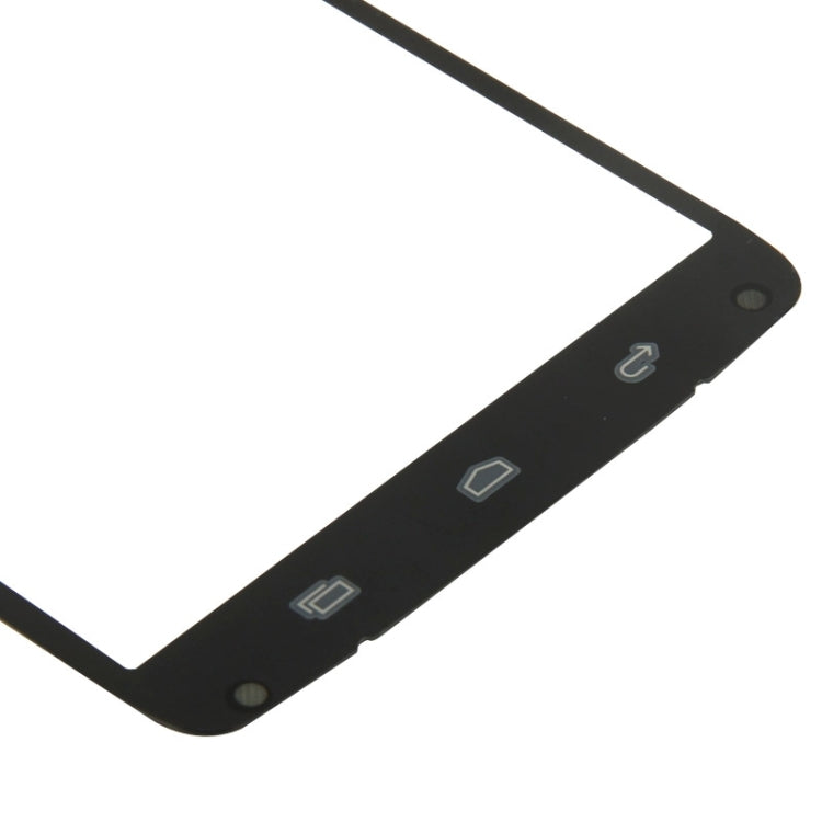 Front Screen Outer Glass Lens  for Motorola DROID Turbo / XT1254(Black)