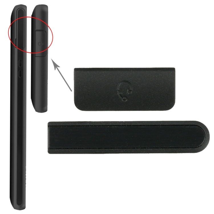 Earphone Button & Volume Button  for Sony Xperia ZR / M36h