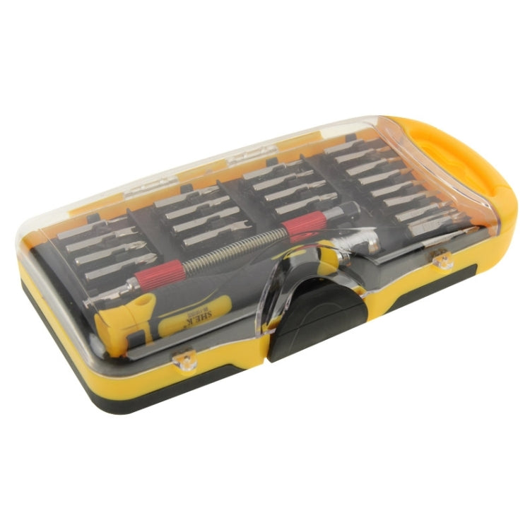 SK-1168 23 in 1 Precision Multi-Bit Magnetic Screwdriver Set Tool Kit with Flexible Extension for PC / Cellphone / Tablet Repair