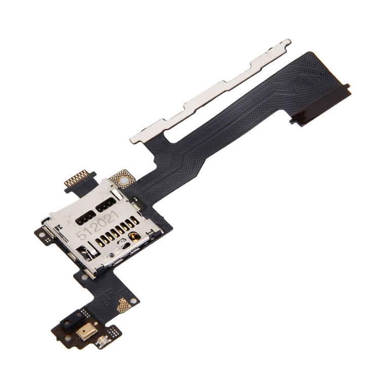 Power + Volume + SD Card Holder Flex Cable  for HTC One M9