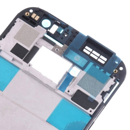 Front Housing LCD Frame Bezel Plate  for HTC One M8(Black)