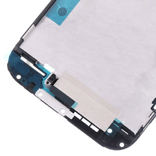 Front Housing LCD Frame Bezel Plate  for HTC One M8(Black)