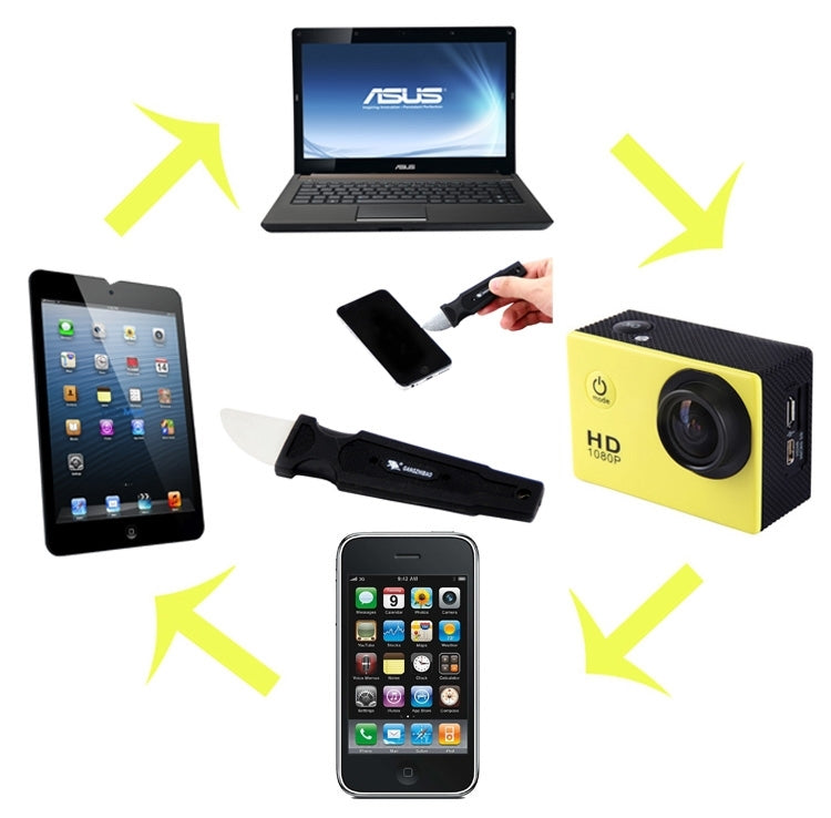 GZB-8821 Stainless Steel Knife Design Opening Tools for Laptop & Tablet & Digital Camera & Mobile Phone