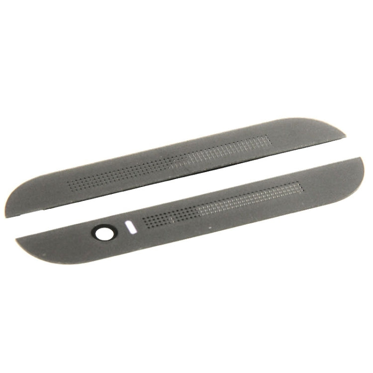 Front Upper Top + Lower Bottom Glass Lens Cover & Adhesive for HTC One M8