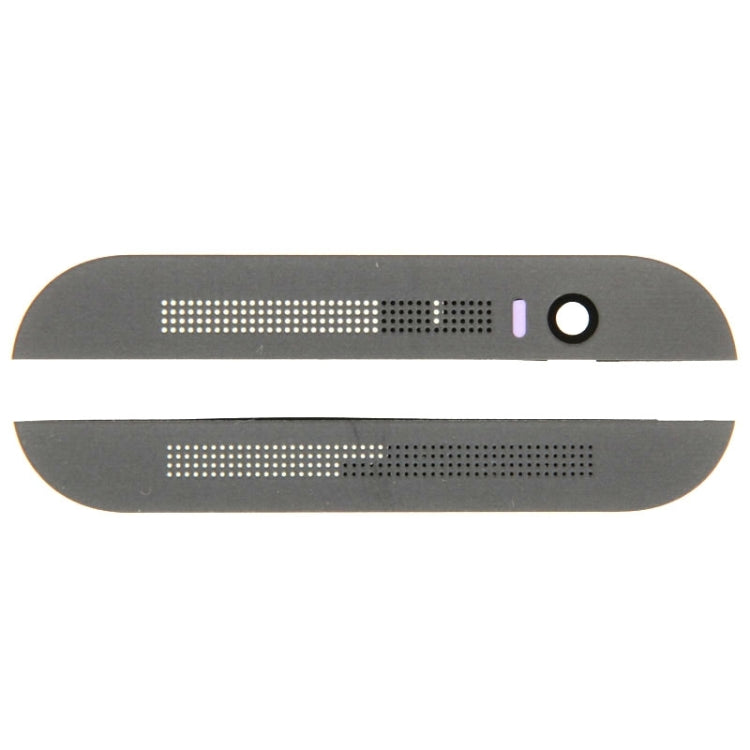 Front Upper Top + Lower Bottom Glass Lens Cover & Adhesive for HTC One M8