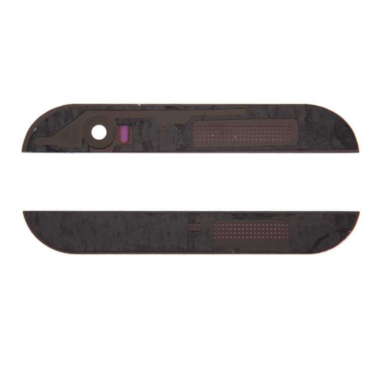 Front Upper Top + Lower Bottom Glass Lens Cover & Adhesive for HTC One M8