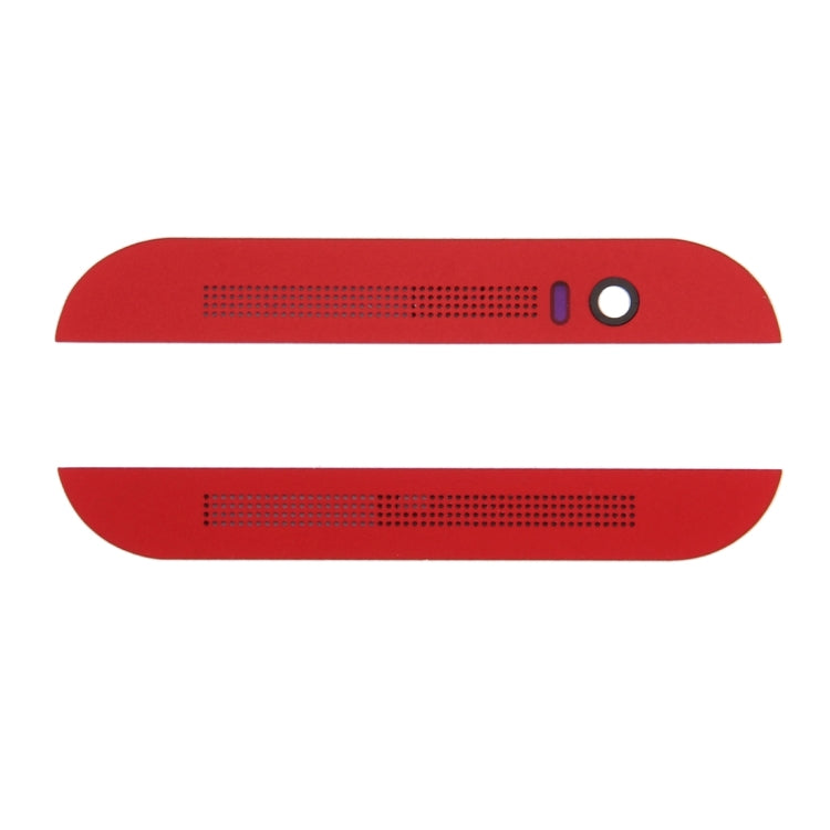 Front Upper Top + Lower Bottom Glass Lens Cover & Adhesive for HTC One M8
