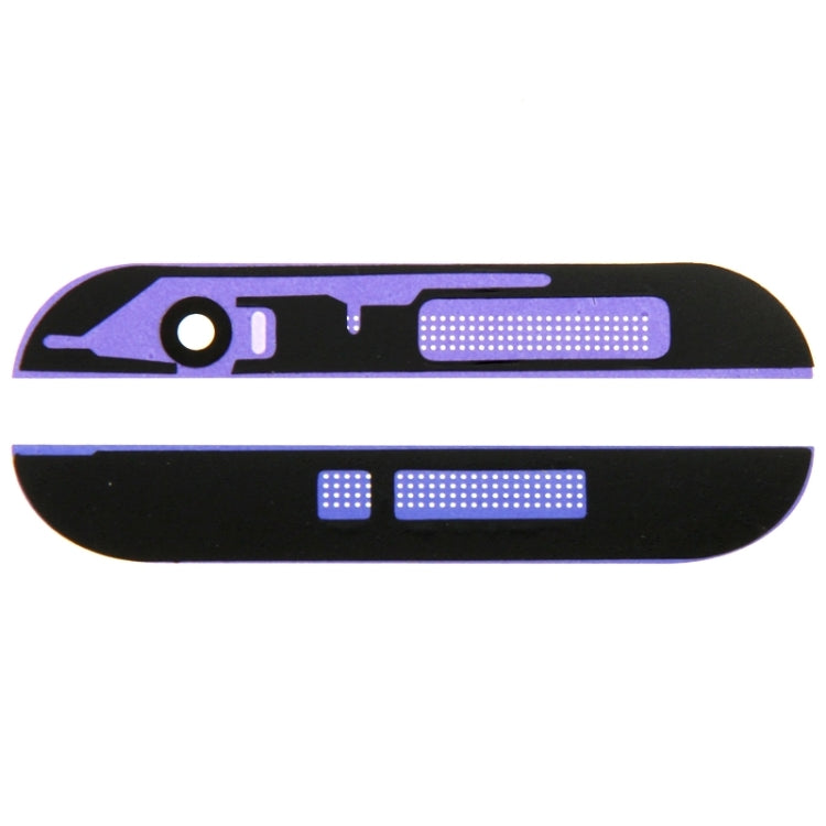 Front Upper Top + Lower Bottom Glass Lens Cover & Adhesive for HTC One M8